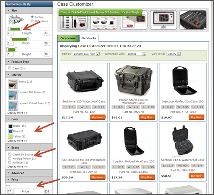 Case Customizer Category page